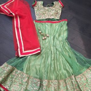 Indian Lahenga Choli .